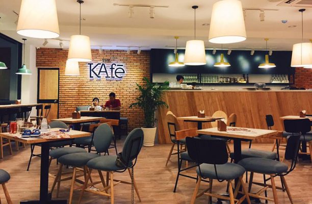 Toàn Phát - Thi công & thiết kế quầy bar cho chuỗi quán The Kafe